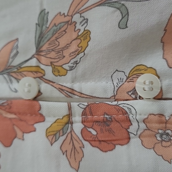 a.n.a Woman Peachy Floral Maxi Dress Sz 2XL Peach Floral Spaghetti Straps NWT - Picture 11 of 13